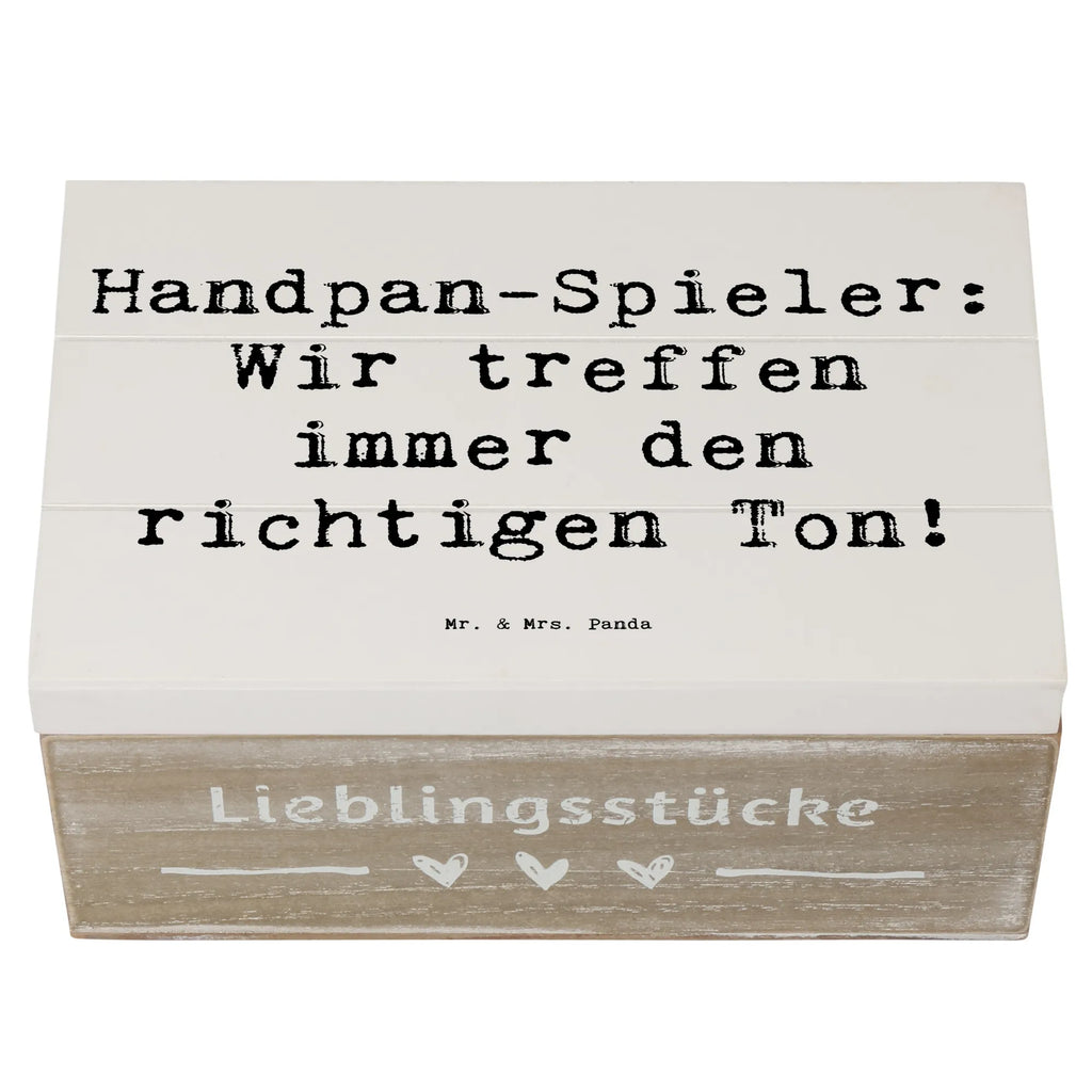 Holzkiste Spruch Handpan Spieler Holzkiste, Kiste, Schatzkiste, Truhe, Schatulle, XXL, Erinnerungsbox, Erinnerungskiste, Dekokiste, Aufbewahrungsbox, Geschenkbox, Geschenkdose, Instrumente, Geschenke Musiker, Musikliebhaber