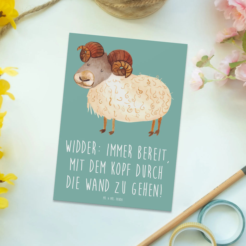 Postkarte Widder Power Postkarte, Karte, Geschenkkarte, Grußkarte, Einladung, Ansichtskarte, Geburtstagskarte, Einladungskarte, Dankeskarte, Ansichtskarten, Einladung Geburtstag, Einladungskarten Geburtstag, Tierkreiszeichen, Sternzeichen, Horoskop, Astrologie, Aszendent