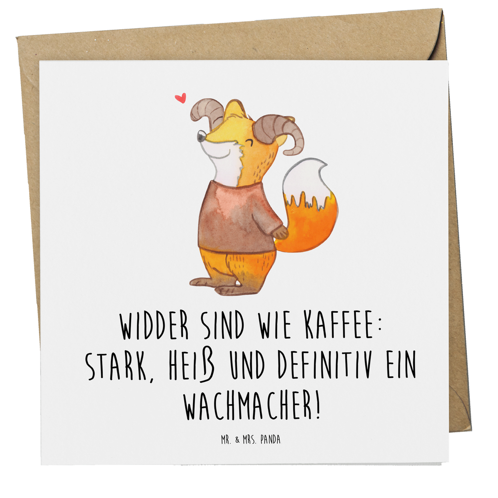 Deluxe Karte Spruch Widder Power Karte, Grußkarte, Klappkarte, Einladungskarte, Glückwunschkarte, Hochzeitskarte, Geburtstagskarte, Hochwertige Grußkarte, Hochwertige Klappkarte, Tierkreiszeichen, Sternzeichen, Horoskop, Astrologie, Aszendent