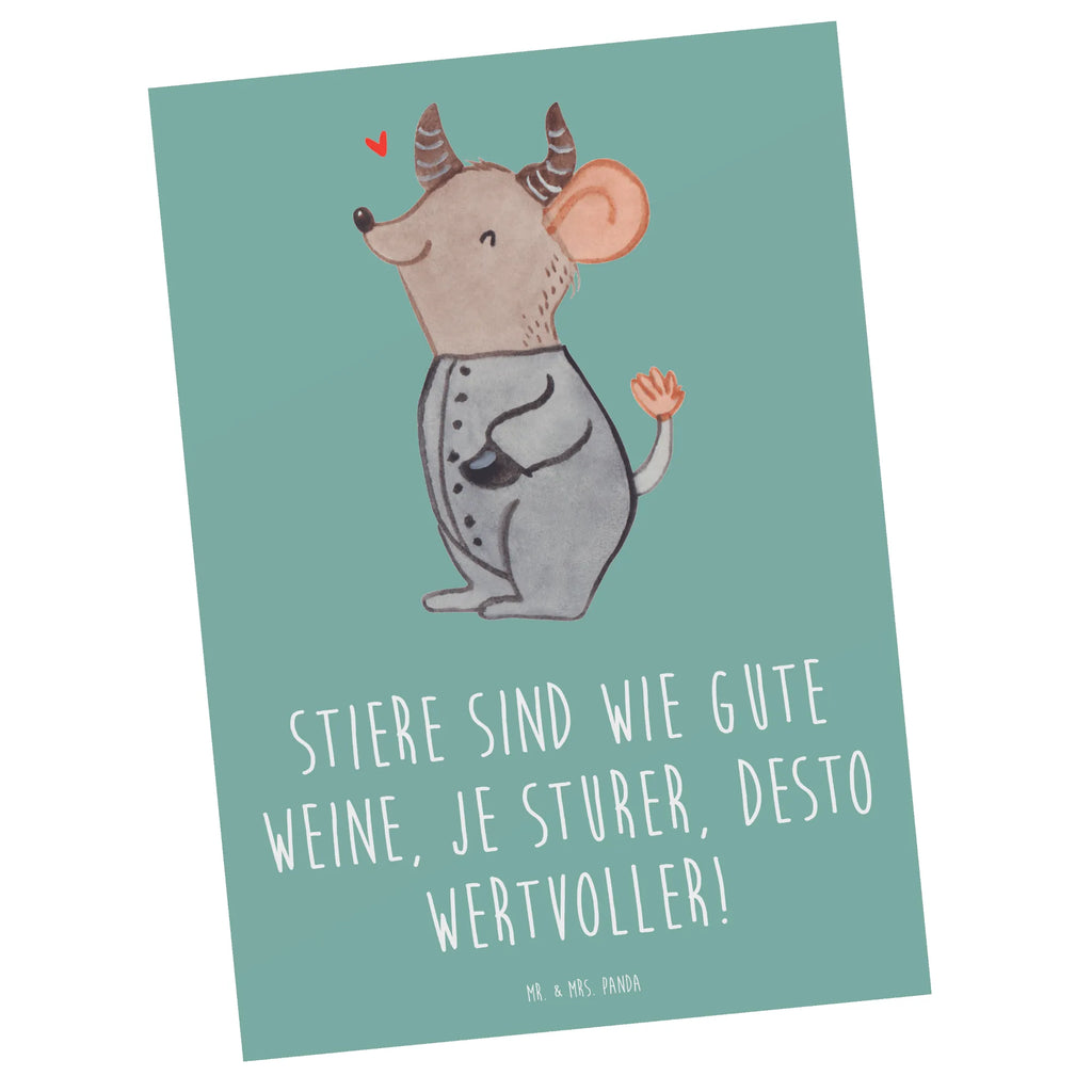 Postkarte Sturer Stier Postkarte, Karte, Geschenkkarte, Grußkarte, Einladung, Ansichtskarte, Geburtstagskarte, Einladungskarte, Dankeskarte, Ansichtskarten, Einladung Geburtstag, Einladungskarten Geburtstag, Tierkreiszeichen, Sternzeichen, Horoskop, Astrologie, Aszendent