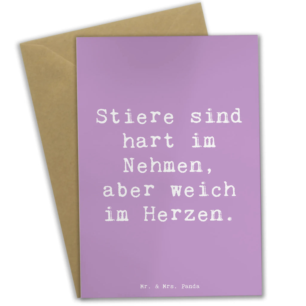 Grußkarte Stier Hart weich Grußkarte, Klappkarte, Einladungskarte, Glückwunschkarte, Hochzeitskarte, Geburtstagskarte, Karte, Ansichtskarten, Tierkreiszeichen, Sternzeichen, Horoskop, Astrologie, Aszendent