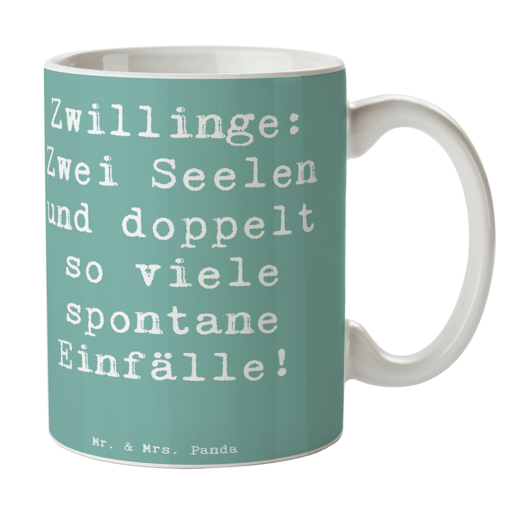 Tasse Spruch Zwillinge Abenteuer Tasse, Kaffeetasse, Teetasse, Becher, Kaffeebecher, Teebecher, Keramiktasse, Porzellantasse, Büro Tasse, Geschenk Tasse, Tasse Sprüche, Tasse Motive, Kaffeetassen, Tasse bedrucken, Designer Tasse, Cappuccino Tassen, Schöne Teetassen, Tierkreiszeichen, Sternzeichen, Horoskop, Astrologie, Aszendent