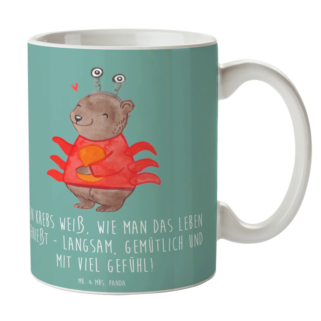 Tasse Krebs Genießer Tasse, Kaffeetasse, Teetasse, Becher, Kaffeebecher, Teebecher, Keramiktasse, Porzellantasse, Büro Tasse, Geschenk Tasse, Tasse Sprüche, Tasse Motive, Kaffeetassen, Tasse bedrucken, Designer Tasse, Cappuccino Tassen, Schöne Teetassen, Tierkreiszeichen, Sternzeichen, Horoskop, Astrologie, Aszendent