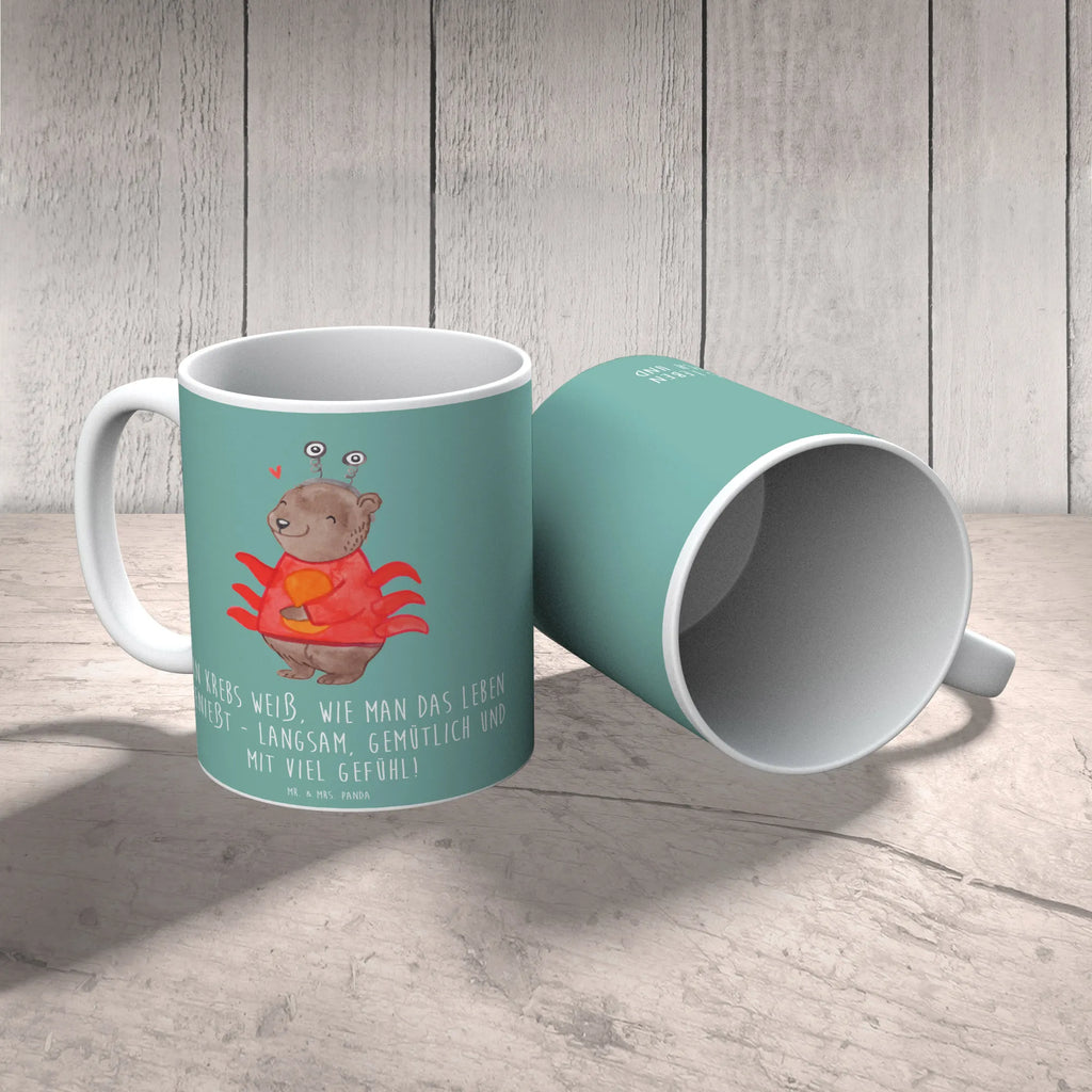 Tasse Krebs Genießer Tasse, Kaffeetasse, Teetasse, Becher, Kaffeebecher, Teebecher, Keramiktasse, Porzellantasse, Büro Tasse, Geschenk Tasse, Tasse Sprüche, Tasse Motive, Kaffeetassen, Tasse bedrucken, Designer Tasse, Cappuccino Tassen, Schöne Teetassen, Tierkreiszeichen, Sternzeichen, Horoskop, Astrologie, Aszendent