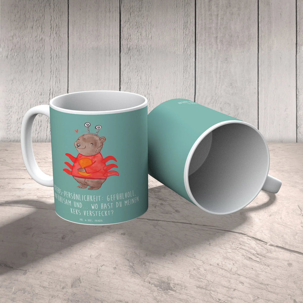 Tasse Krebs Gefühlswelt Tasse, Kaffeetasse, Teetasse, Becher, Kaffeebecher, Teebecher, Keramiktasse, Porzellantasse, Büro Tasse, Geschenk Tasse, Tasse Sprüche, Tasse Motive, Kaffeetassen, Tasse bedrucken, Designer Tasse, Cappuccino Tassen, Schöne Teetassen, Tierkreiszeichen, Sternzeichen, Horoskop, Astrologie, Aszendent