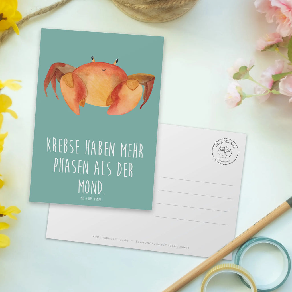 Postkarte Krebs Phasen Postkarte, Karte, Geschenkkarte, Grußkarte, Einladung, Ansichtskarte, Geburtstagskarte, Einladungskarte, Dankeskarte, Ansichtskarten, Einladung Geburtstag, Einladungskarten Geburtstag, Tierkreiszeichen, Sternzeichen, Horoskop, Astrologie, Aszendent