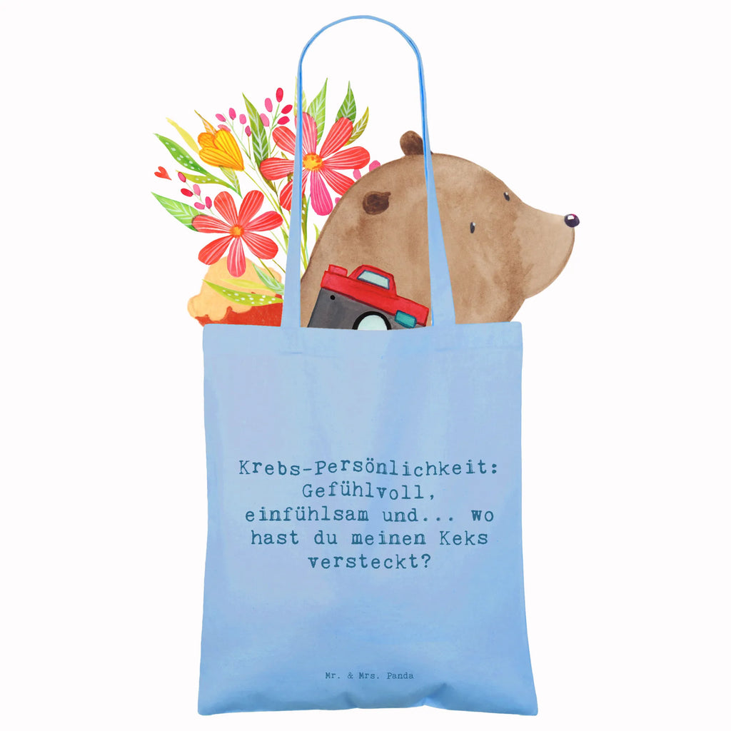 Tragetasche Spruch Krebs Gefühlswelt Beuteltasche, Beutel, Einkaufstasche, Jutebeutel, Stoffbeutel, Tasche, Shopper, Umhängetasche, Strandtasche, Schultertasche, Stofftasche, Tragetasche, Badetasche, Jutetasche, Einkaufstüte, Laptoptasche, Tierkreiszeichen, Sternzeichen, Horoskop, Astrologie, Aszendent