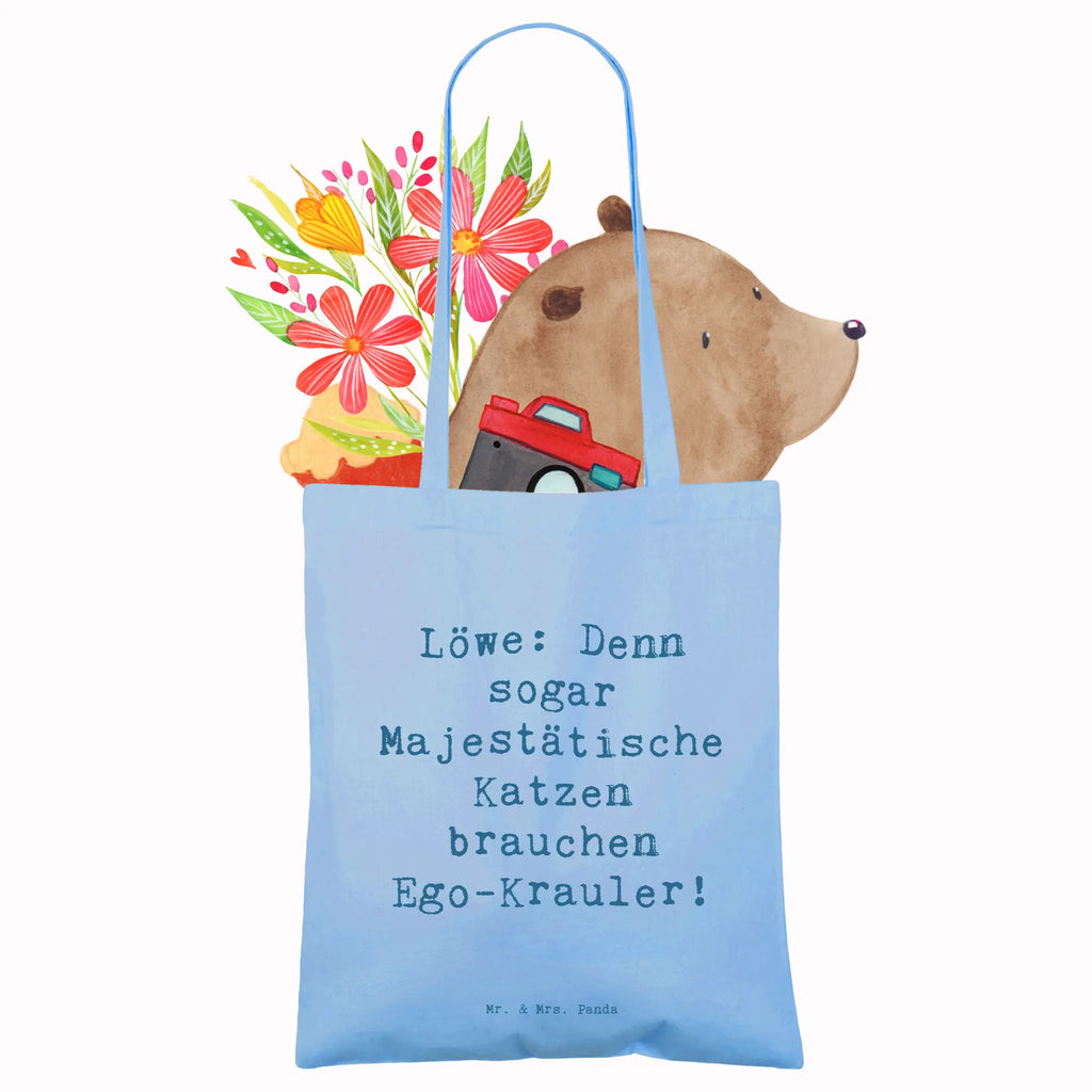 Tragetasche Spruch Majestätischer Löwe Beuteltasche, Beutel, Einkaufstasche, Jutebeutel, Stoffbeutel, Tasche, Shopper, Umhängetasche, Strandtasche, Schultertasche, Stofftasche, Tragetasche, Badetasche, Jutetasche, Einkaufstüte, Laptoptasche, Tierkreiszeichen, Sternzeichen, Horoskop, Astrologie, Aszendent