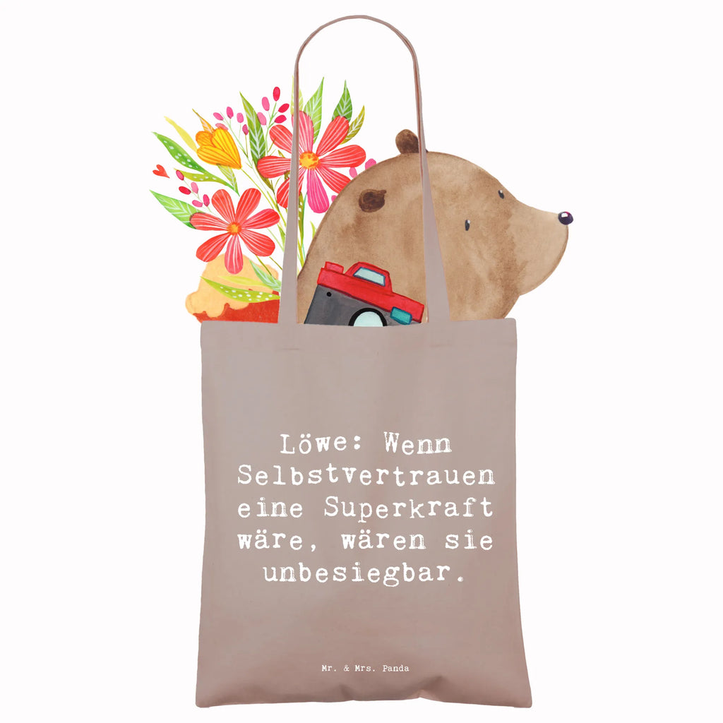 Tragetasche Spruch Löwe Superkraft Beuteltasche, Beutel, Einkaufstasche, Jutebeutel, Stoffbeutel, Tasche, Shopper, Umhängetasche, Strandtasche, Schultertasche, Stofftasche, Tragetasche, Badetasche, Jutetasche, Einkaufstüte, Laptoptasche, Tierkreiszeichen, Sternzeichen, Horoskop, Astrologie, Aszendent