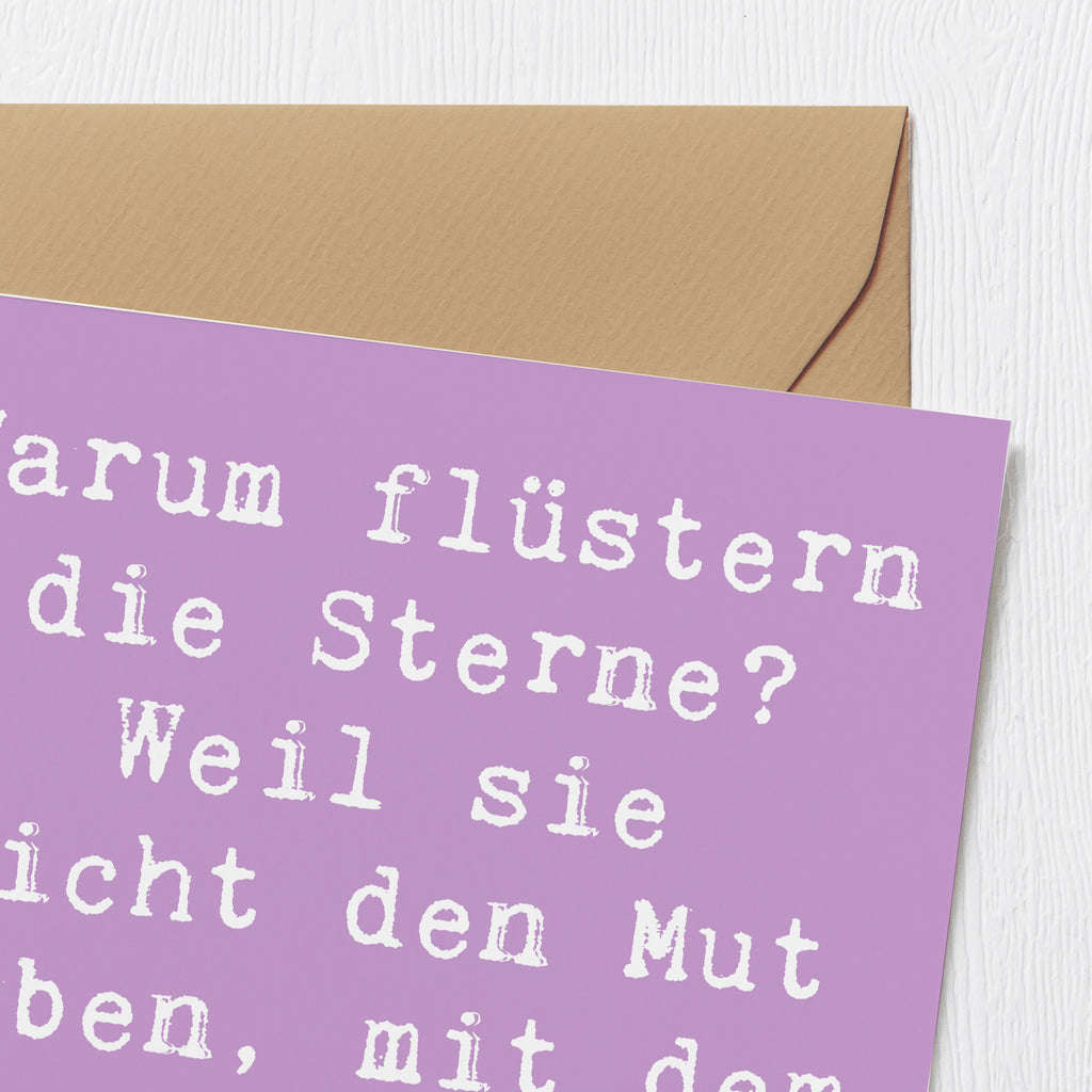 Deluxe Karte Spruch Sterne und Löwe Karte, Grußkarte, Klappkarte, Einladungskarte, Glückwunschkarte, Hochzeitskarte, Geburtstagskarte, Hochwertige Grußkarte, Hochwertige Klappkarte, Tierkreiszeichen, Sternzeichen, Horoskop, Astrologie, Aszendent