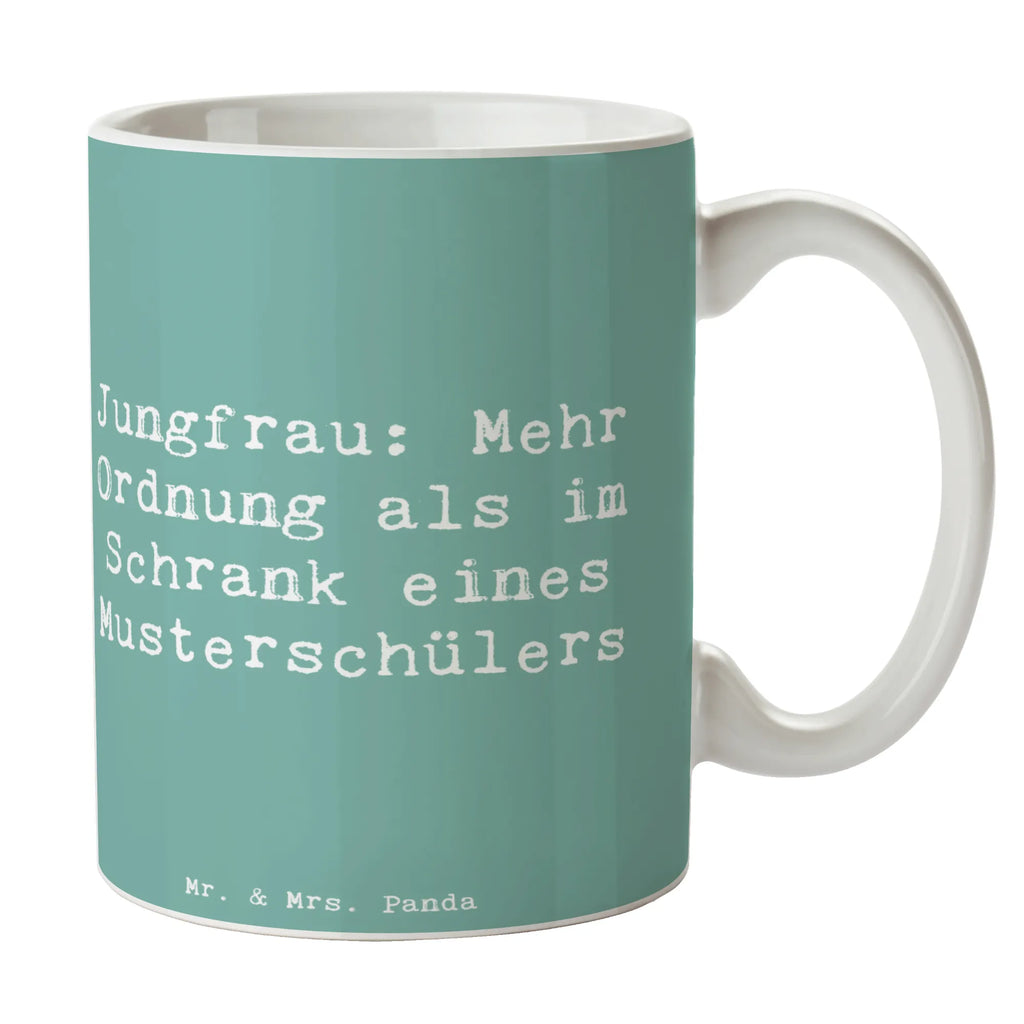 Tasse Spruch Jungfrau Ordnung Tasse, Kaffeetasse, Teetasse, Becher, Kaffeebecher, Teebecher, Keramiktasse, Porzellantasse, Büro Tasse, Geschenk Tasse, Tasse Sprüche, Tasse Motive, Kaffeetassen, Tasse bedrucken, Designer Tasse, Cappuccino Tassen, Schöne Teetassen, Tierkreiszeichen, Sternzeichen, Horoskop, Astrologie, Aszendent