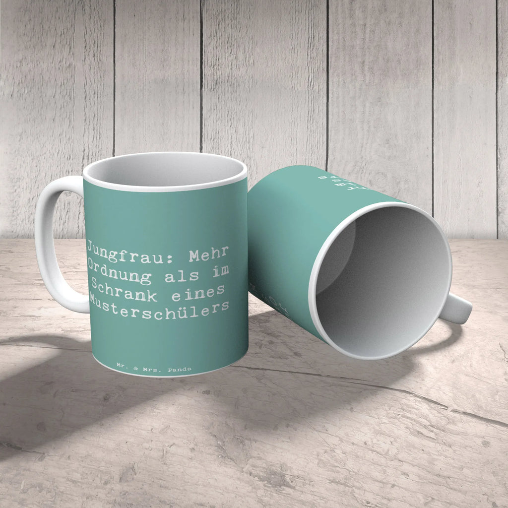 Tasse Spruch Jungfrau Ordnung Tasse, Kaffeetasse, Teetasse, Becher, Kaffeebecher, Teebecher, Keramiktasse, Porzellantasse, Büro Tasse, Geschenk Tasse, Tasse Sprüche, Tasse Motive, Kaffeetassen, Tasse bedrucken, Designer Tasse, Cappuccino Tassen, Schöne Teetassen, Tierkreiszeichen, Sternzeichen, Horoskop, Astrologie, Aszendent