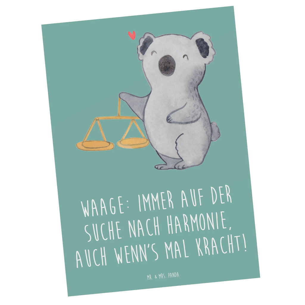 Postkarte Waagen Harmonie Postkarte, Karte, Geschenkkarte, Grußkarte, Einladung, Ansichtskarte, Geburtstagskarte, Einladungskarte, Dankeskarte, Ansichtskarten, Einladung Geburtstag, Einladungskarten Geburtstag, Tierkreiszeichen, Sternzeichen, Horoskop, Astrologie, Aszendent