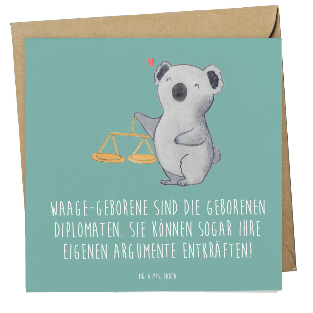 Deluxe Karte Diplomatische Waage Karte, Grußkarte, Klappkarte, Einladungskarte, Glückwunschkarte, Hochzeitskarte, Geburtstagskarte, Hochwertige Grußkarte, Hochwertige Klappkarte, Tierkreiszeichen, Sternzeichen, Horoskop, Astrologie, Aszendent