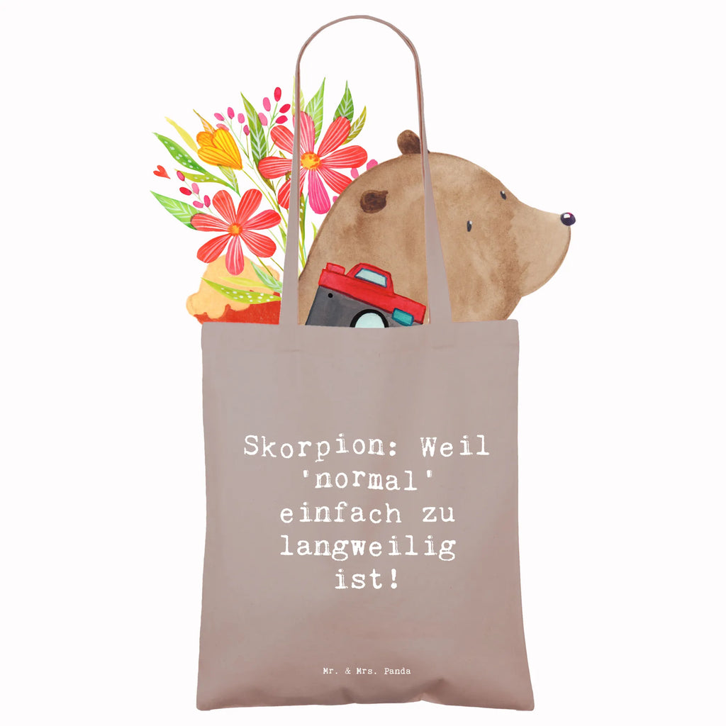 Tragetasche Spruch Skorpion Unikat Beuteltasche, Beutel, Einkaufstasche, Jutebeutel, Stoffbeutel, Tasche, Shopper, Umhängetasche, Strandtasche, Schultertasche, Stofftasche, Tragetasche, Badetasche, Jutetasche, Einkaufstüte, Laptoptasche, Tierkreiszeichen, Sternzeichen, Horoskop, Astrologie, Aszendent