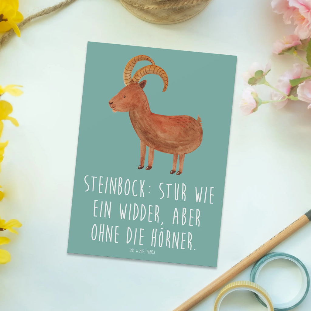 Postkarte Steinbock Entschlossen Postkarte, Karte, Geschenkkarte, Grußkarte, Einladung, Ansichtskarte, Geburtstagskarte, Einladungskarte, Dankeskarte, Ansichtskarten, Einladung Geburtstag, Einladungskarten Geburtstag, Tierkreiszeichen, Sternzeichen, Horoskop, Astrologie, Aszendent