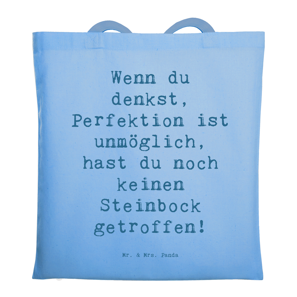 Tragetasche Spruch Steinbock Perfektion Beuteltasche, Beutel, Einkaufstasche, Jutebeutel, Stoffbeutel, Tasche, Shopper, Umhängetasche, Strandtasche, Schultertasche, Stofftasche, Tragetasche, Badetasche, Jutetasche, Einkaufstüte, Laptoptasche, Tierkreiszeichen, Sternzeichen, Horoskop, Astrologie, Aszendent