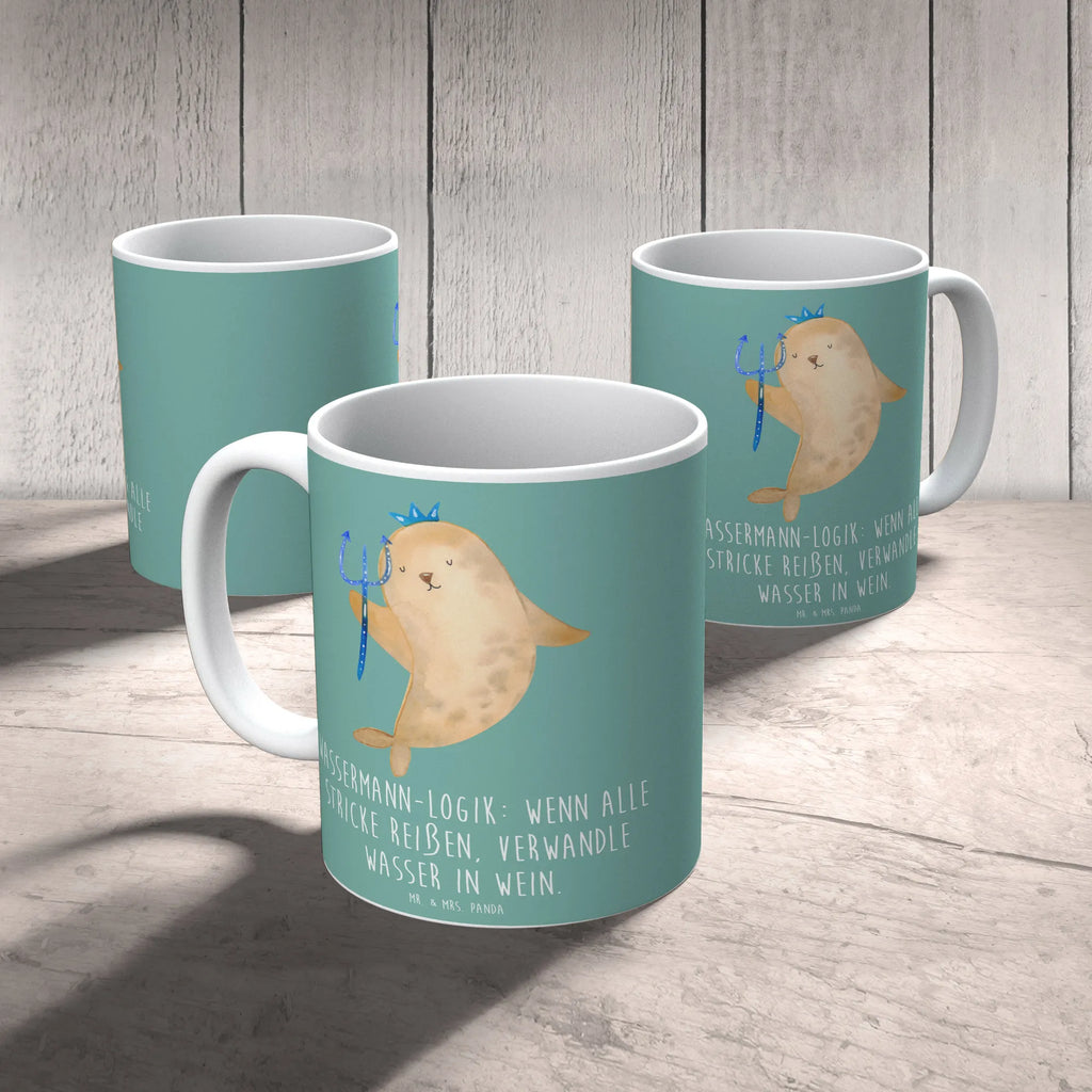 Tasse Wassermann Logik Tasse, Kaffeetasse, Teetasse, Becher, Kaffeebecher, Teebecher, Keramiktasse, Porzellantasse, Büro Tasse, Geschenk Tasse, Tasse Sprüche, Tasse Motive, Kaffeetassen, Tasse bedrucken, Designer Tasse, Cappuccino Tassen, Schöne Teetassen, Tierkreiszeichen, Sternzeichen, Horoskop, Astrologie, Aszendent