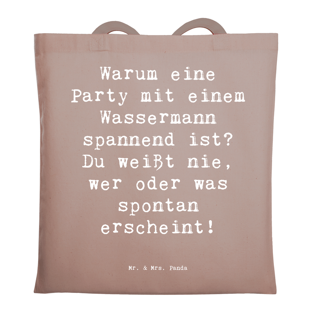 Tragetasche Spruch Wassermann Party Beuteltasche, Beutel, Einkaufstasche, Jutebeutel, Stoffbeutel, Tasche, Shopper, Umhängetasche, Strandtasche, Schultertasche, Stofftasche, Tragetasche, Badetasche, Jutetasche, Einkaufstüte, Laptoptasche, Tierkreiszeichen, Sternzeichen, Horoskop, Astrologie, Aszendent