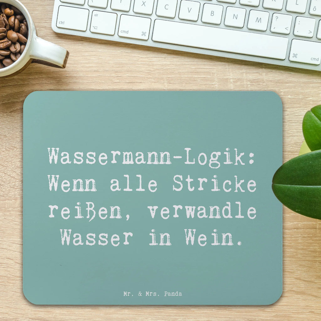 Mauspad Spruch Wassermann Logik Mousepad, Computer zubehör, Büroausstattung, PC Zubehör, Arbeitszimmer, Mauspad, Einzigartiges Mauspad, Designer Mauspad, Mausunterlage, Mauspad Büro, Tierkreiszeichen, Sternzeichen, Horoskop, Astrologie, Aszendent