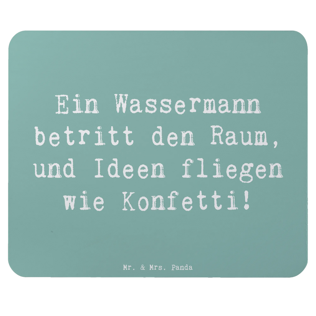 Mauspad Spruch Wassermann Ideenflug Mousepad, Computer zubehör, Büroausstattung, PC Zubehör, Arbeitszimmer, Mauspad, Einzigartiges Mauspad, Designer Mauspad, Mausunterlage, Mauspad Büro, Tierkreiszeichen, Sternzeichen, Horoskop, Astrologie, Aszendent