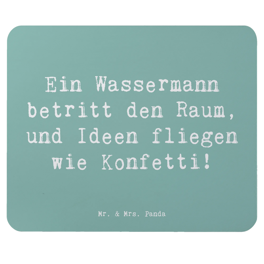 Mauspad Spruch Wassermann Ideenflug Mousepad, Computer zubehör, Büroausstattung, PC Zubehör, Arbeitszimmer, Mauspad, Einzigartiges Mauspad, Designer Mauspad, Mausunterlage, Mauspad Büro, Tierkreiszeichen, Sternzeichen, Horoskop, Astrologie, Aszendent