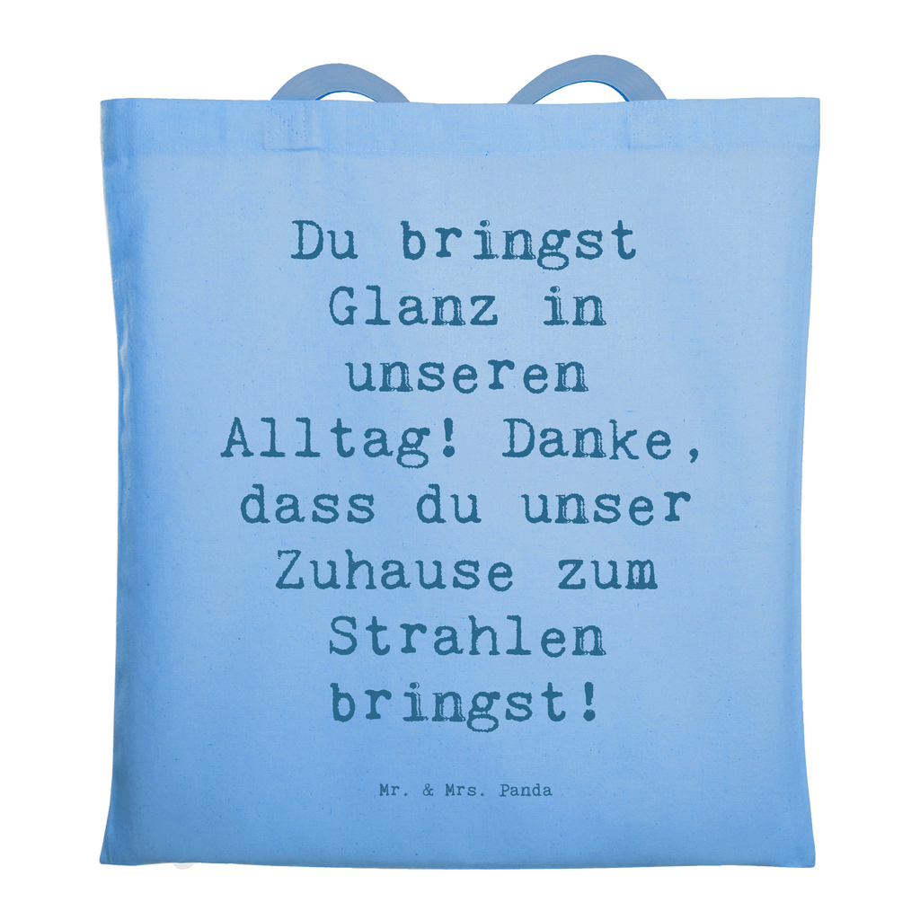 Tragetasche Spruch Glanz Putzfrau Beuteltasche, Beutel, Einkaufstasche, Jutebeutel, Stoffbeutel, Tasche, Shopper, Umhängetasche, Strandtasche, Schultertasche, Stofftasche, Tragetasche, Badetasche, Jutetasche, Einkaufstüte, Laptoptasche