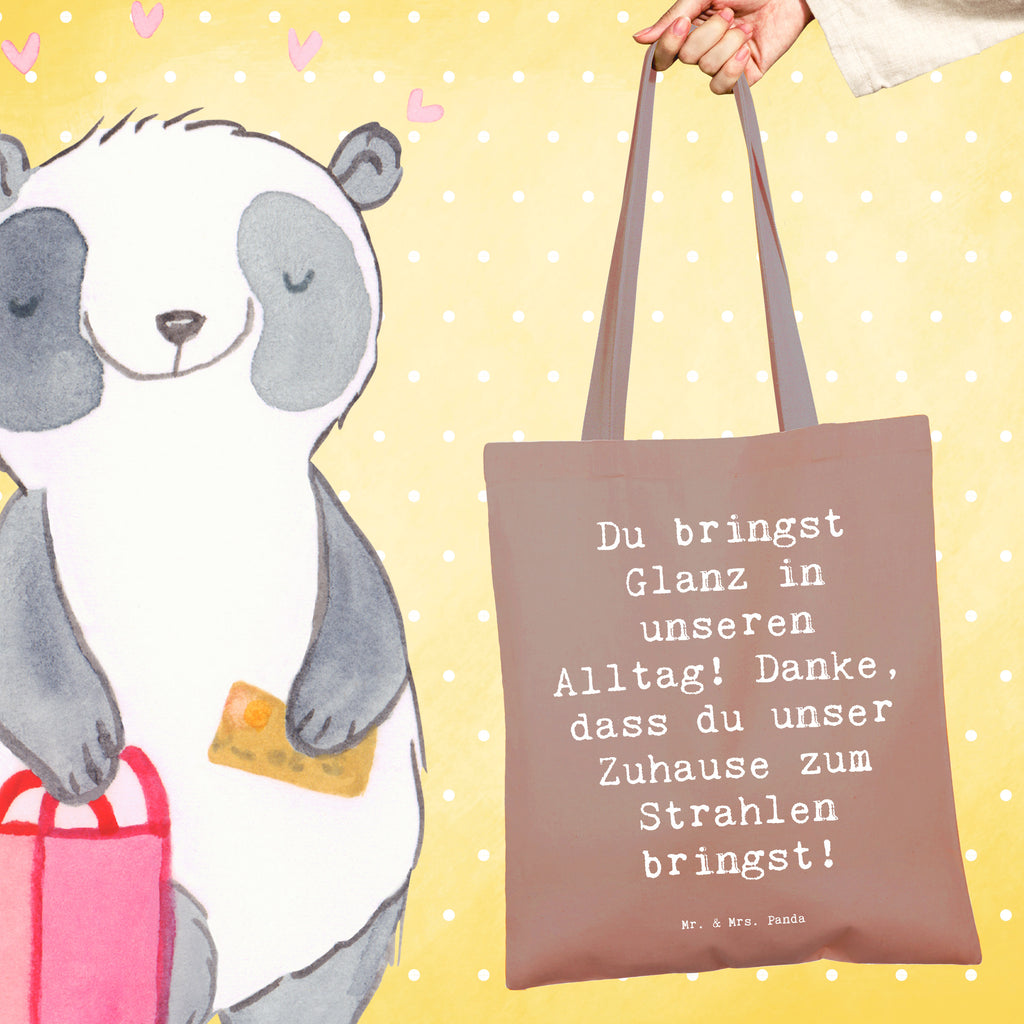 Tragetasche Spruch Glanz Putzfrau Beuteltasche, Beutel, Einkaufstasche, Jutebeutel, Stoffbeutel, Tasche, Shopper, Umhängetasche, Strandtasche, Schultertasche, Stofftasche, Tragetasche, Badetasche, Jutetasche, Einkaufstüte, Laptoptasche