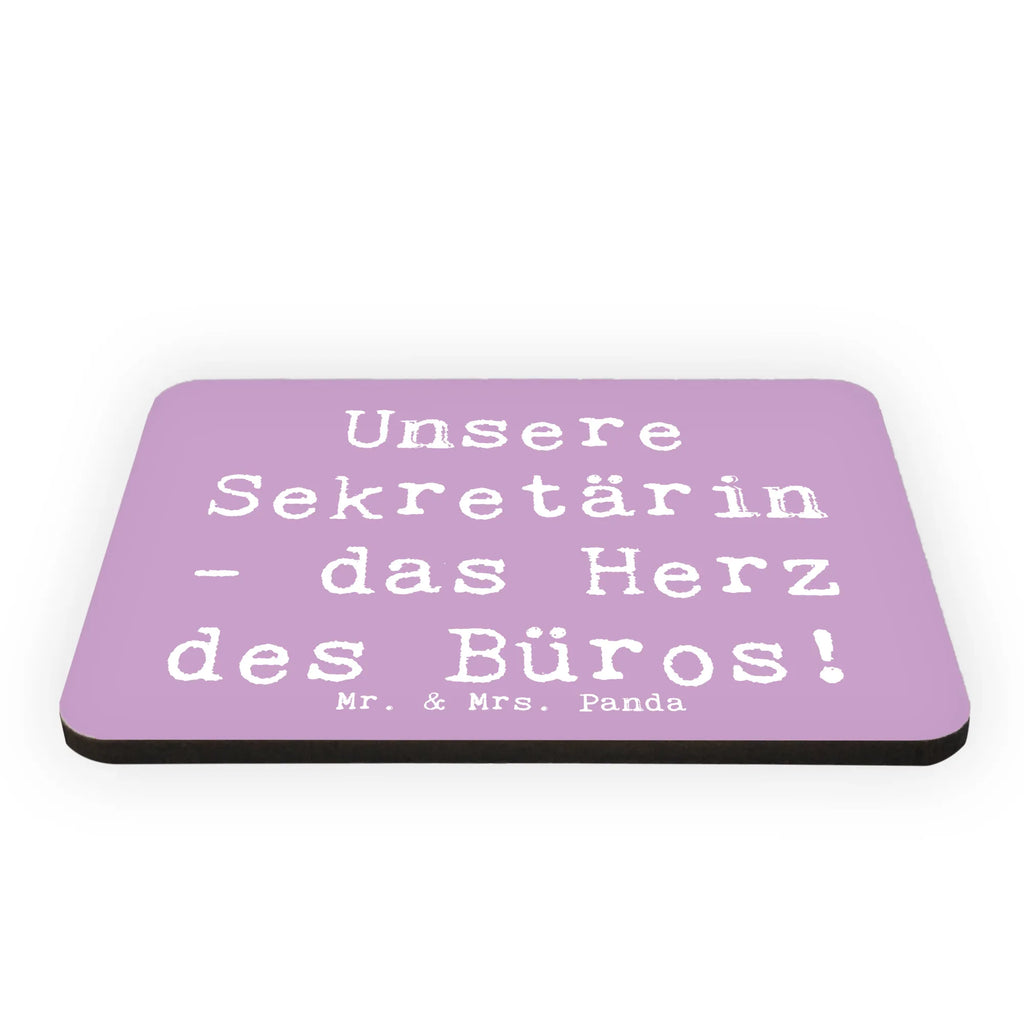 Magnet Unsere Sekretärin - das Herz des Büros! Kühlschrankmagnet, Pinnwandmagnet, Souvenir Magnet, Motivmagnete, Dekomagnet, Whiteboard Magnet, Notiz Magnet, Kühlschrank Dekoration