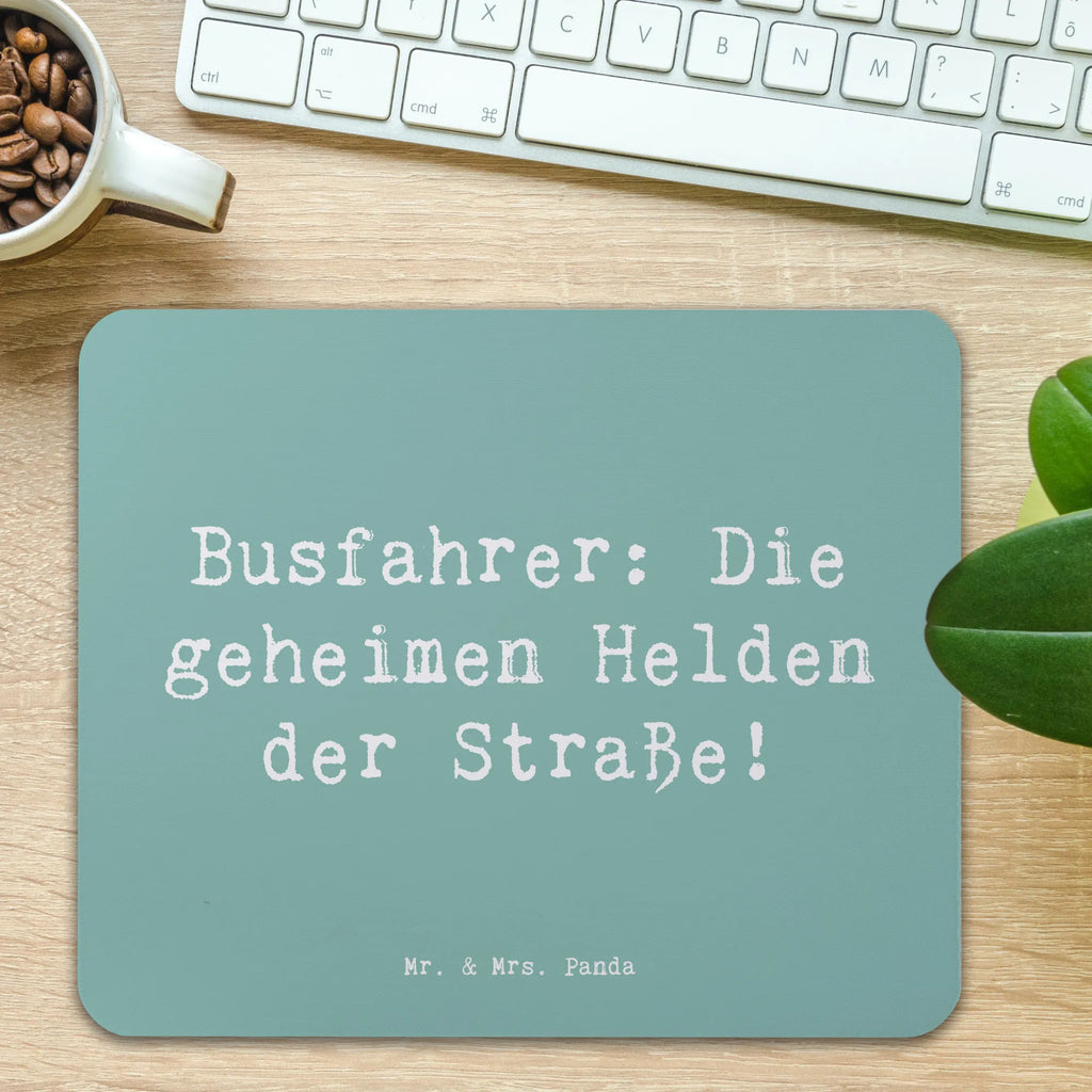 Mauspad Busfahrer: Die geheimen Helden der Straße! Mousepad, Computer zubehör, Büroausstattung, PC Zubehör, Arbeitszimmer, Mauspad, Einzigartiges Mauspad, Designer Mauspad, Mausunterlage, Mauspad Büro