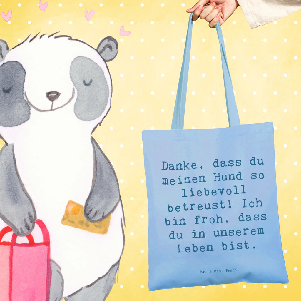 Tragetasche Danke, dass du meinen Hund so liebevoll betreust! Ich bin froh, dass du in unserem Leben bist. Beuteltasche, Beutel, Einkaufstasche, Jutebeutel, Stoffbeutel, Tasche, Shopper, Umhängetasche, Strandtasche, Schultertasche, Stofftasche, Tragetasche, Badetasche, Jutetasche, Einkaufstüte, Laptoptasche