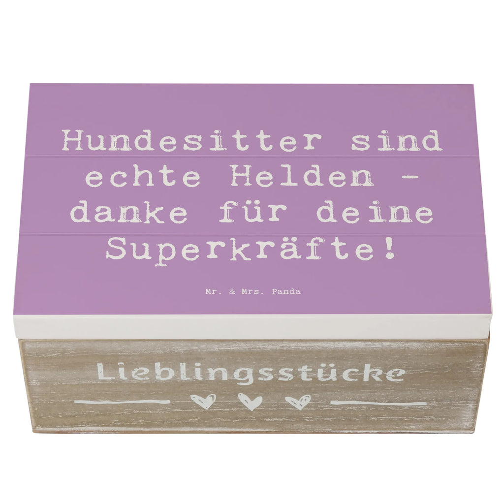 Holzkiste Hundesitter sind echte Helden - danke für deine Superkräfte! Holzkiste, Kiste, Schatzkiste, Truhe, Schatulle, XXL, Erinnerungsbox, Erinnerungskiste, Dekokiste, Aufbewahrungsbox, Geschenkbox, Geschenkdose