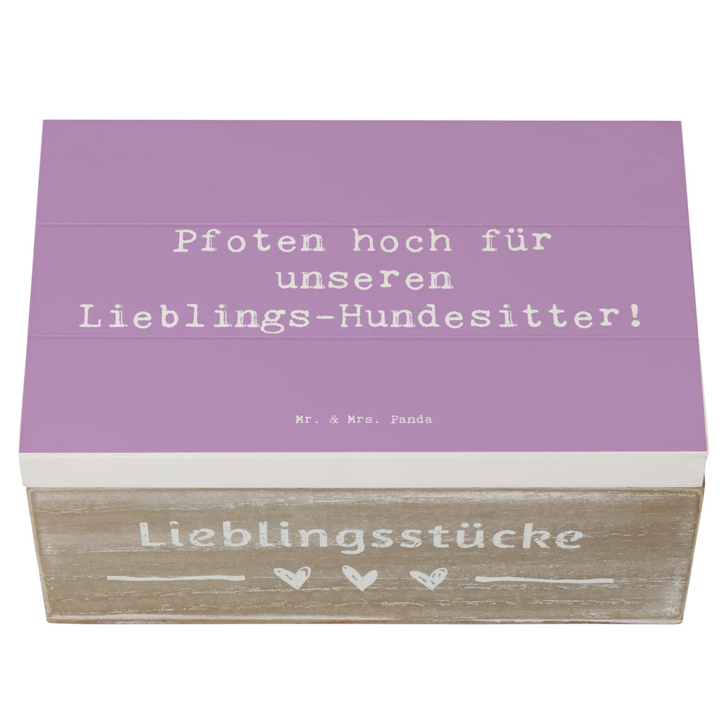 Holzkiste Pfoten hoch für unseren Lieblings-Hundesitter! Holzkiste, Kiste, Schatzkiste, Truhe, Schatulle, XXL, Erinnerungsbox, Erinnerungskiste, Dekokiste, Aufbewahrungsbox, Geschenkbox, Geschenkdose