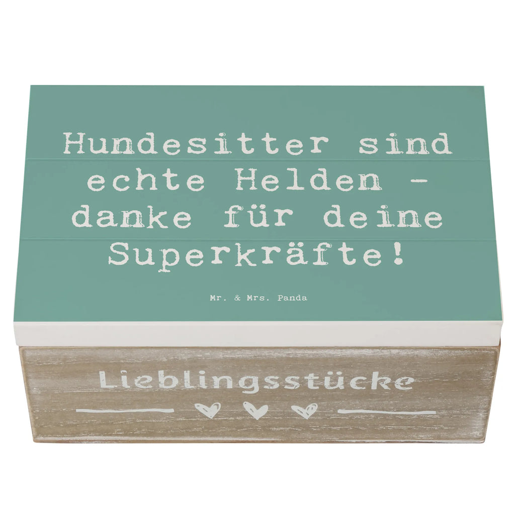 Holzkiste Hundesitter sind echte Helden - danke für deine Superkräfte! Holzkiste, Kiste, Schatzkiste, Truhe, Schatulle, XXL, Erinnerungsbox, Erinnerungskiste, Dekokiste, Aufbewahrungsbox, Geschenkbox, Geschenkdose