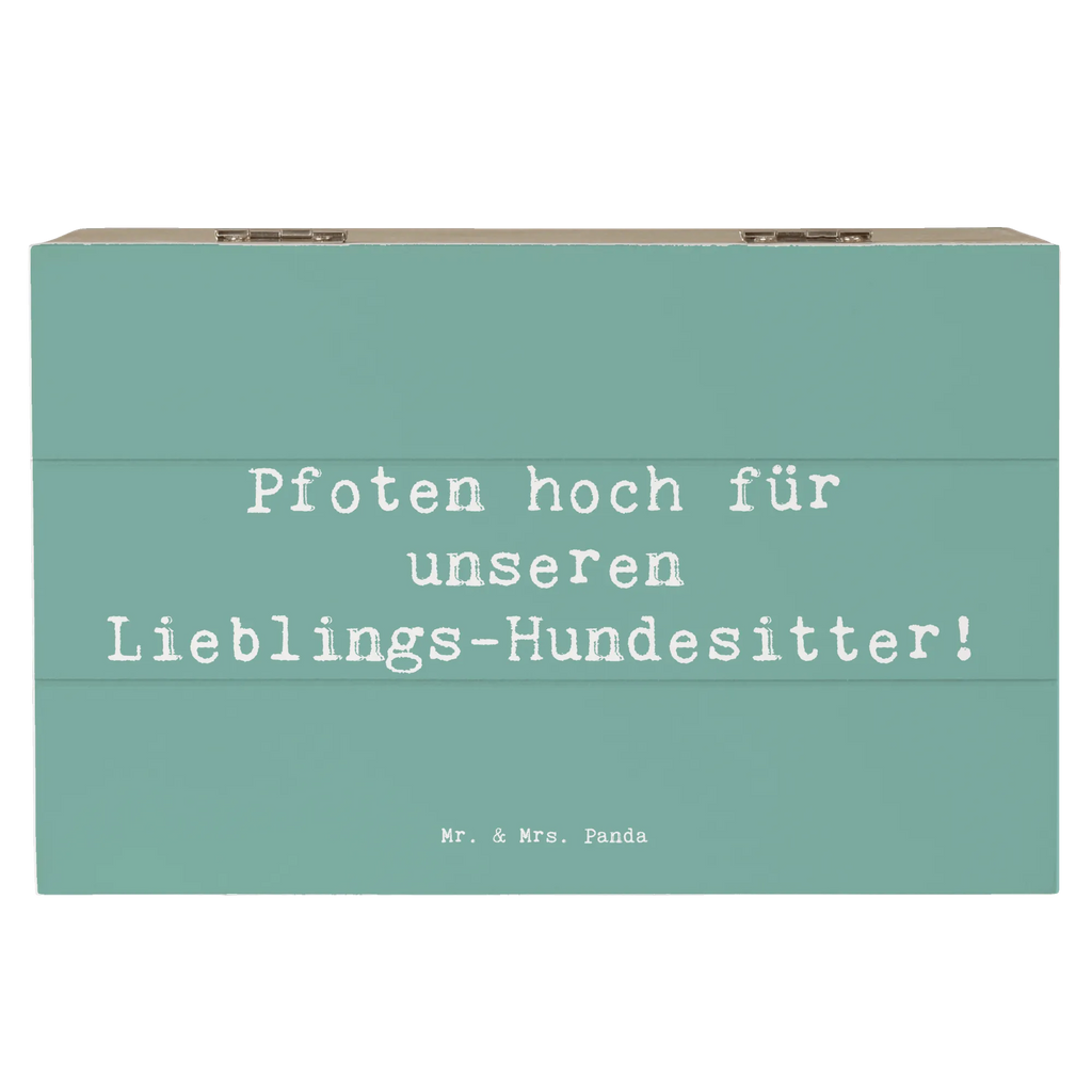 Holzkiste Pfoten hoch für unseren Lieblings-Hundesitter! Holzkiste, Kiste, Schatzkiste, Truhe, Schatulle, XXL, Erinnerungsbox, Erinnerungskiste, Dekokiste, Aufbewahrungsbox, Geschenkbox, Geschenkdose