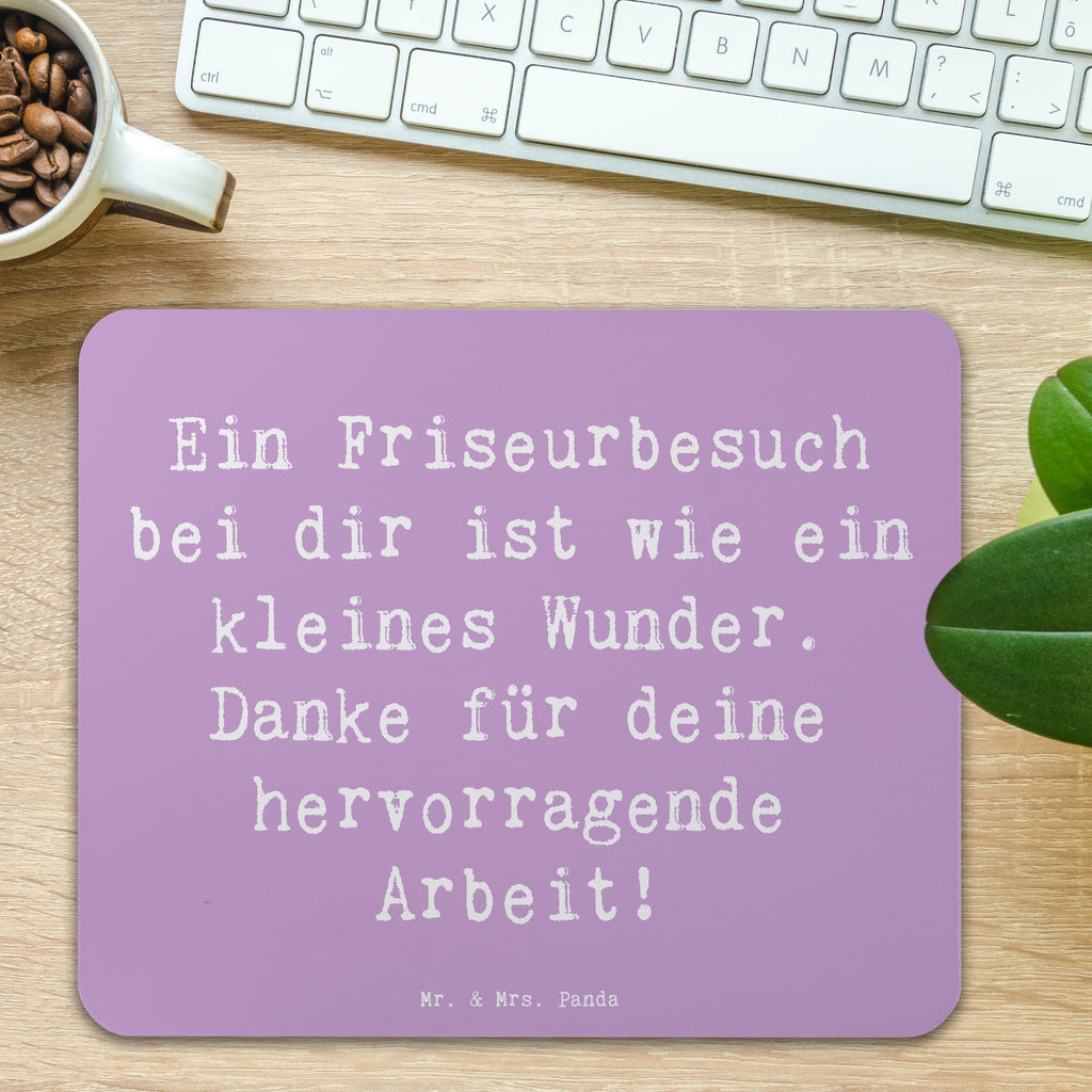 Mauspad Spruch Friseur Wunder Mousepad, Computer zubehör, Büroausstattung, PC Zubehör, Arbeitszimmer, Mauspad, Einzigartiges Mauspad, Designer Mauspad, Mausunterlage, Mauspad Büro