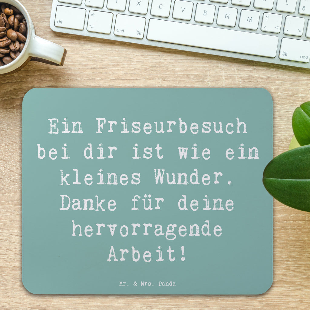 Mauspad Spruch Friseur Wunder Mousepad, Computer zubehör, Büroausstattung, PC Zubehör, Arbeitszimmer, Mauspad, Einzigartiges Mauspad, Designer Mauspad, Mausunterlage, Mauspad Büro