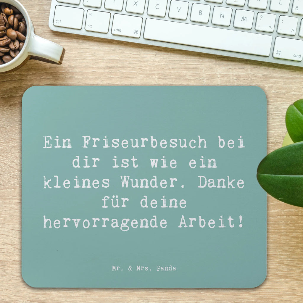 Mauspad Spruch Friseur Wunder Mousepad, Computer zubehör, Büroausstattung, PC Zubehör, Arbeitszimmer, Mauspad, Einzigartiges Mauspad, Designer Mauspad, Mausunterlage, Mauspad Büro