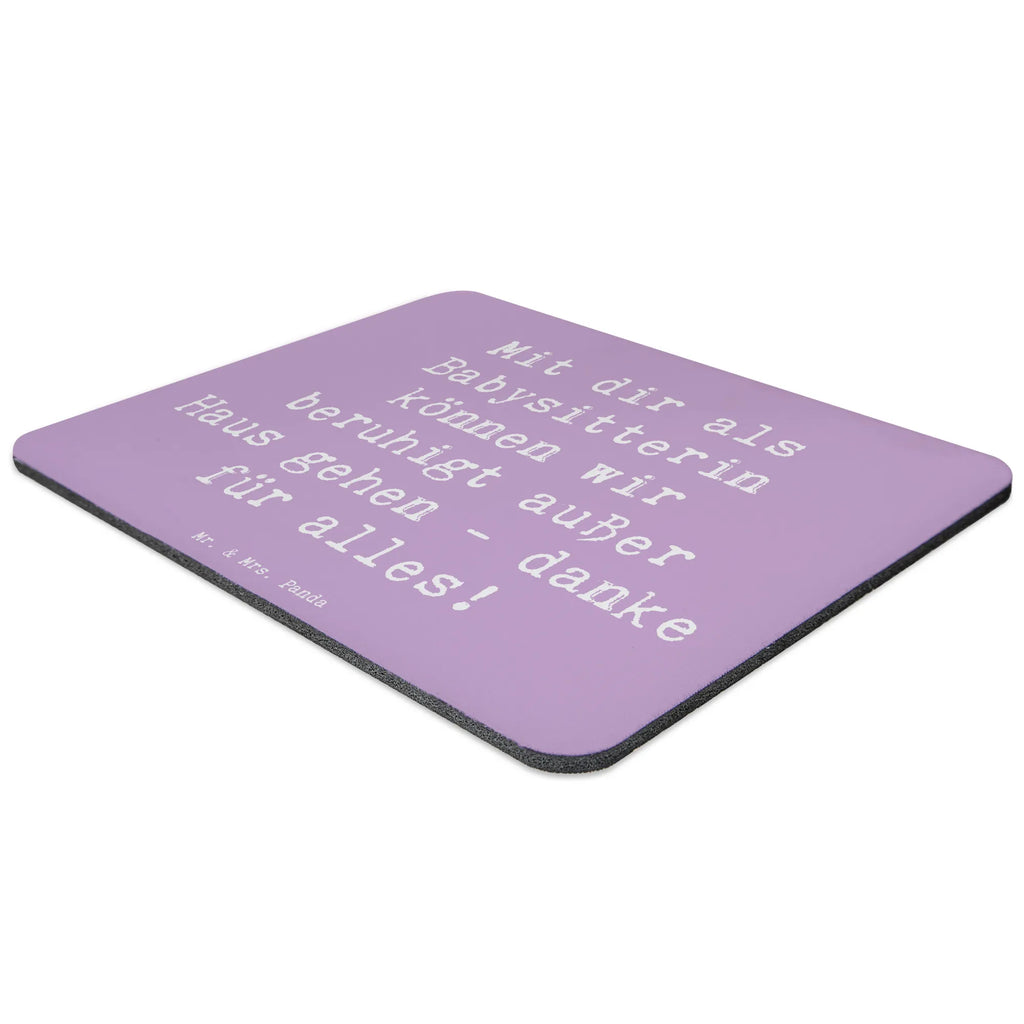 Mauspad Spruch Babysitter Dank Mousepad, Computer zubehör, Büroausstattung, PC Zubehör, Arbeitszimmer, Mauspad, Einzigartiges Mauspad, Designer Mauspad, Mausunterlage, Mauspad Büro