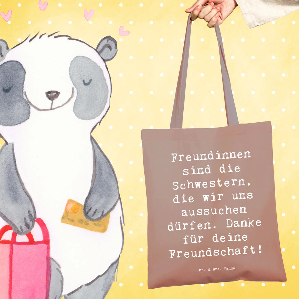 Tragetasche Freundinnen sind die Schwestern, die wir uns aussuchen dürfen. Danke für deine Freundschaft! Beuteltasche, Beutel, Einkaufstasche, Jutebeutel, Stoffbeutel, Tasche, Shopper, Umhängetasche, Strandtasche, Schultertasche, Stofftasche, Tragetasche, Badetasche, Jutetasche, Einkaufstüte, Laptoptasche