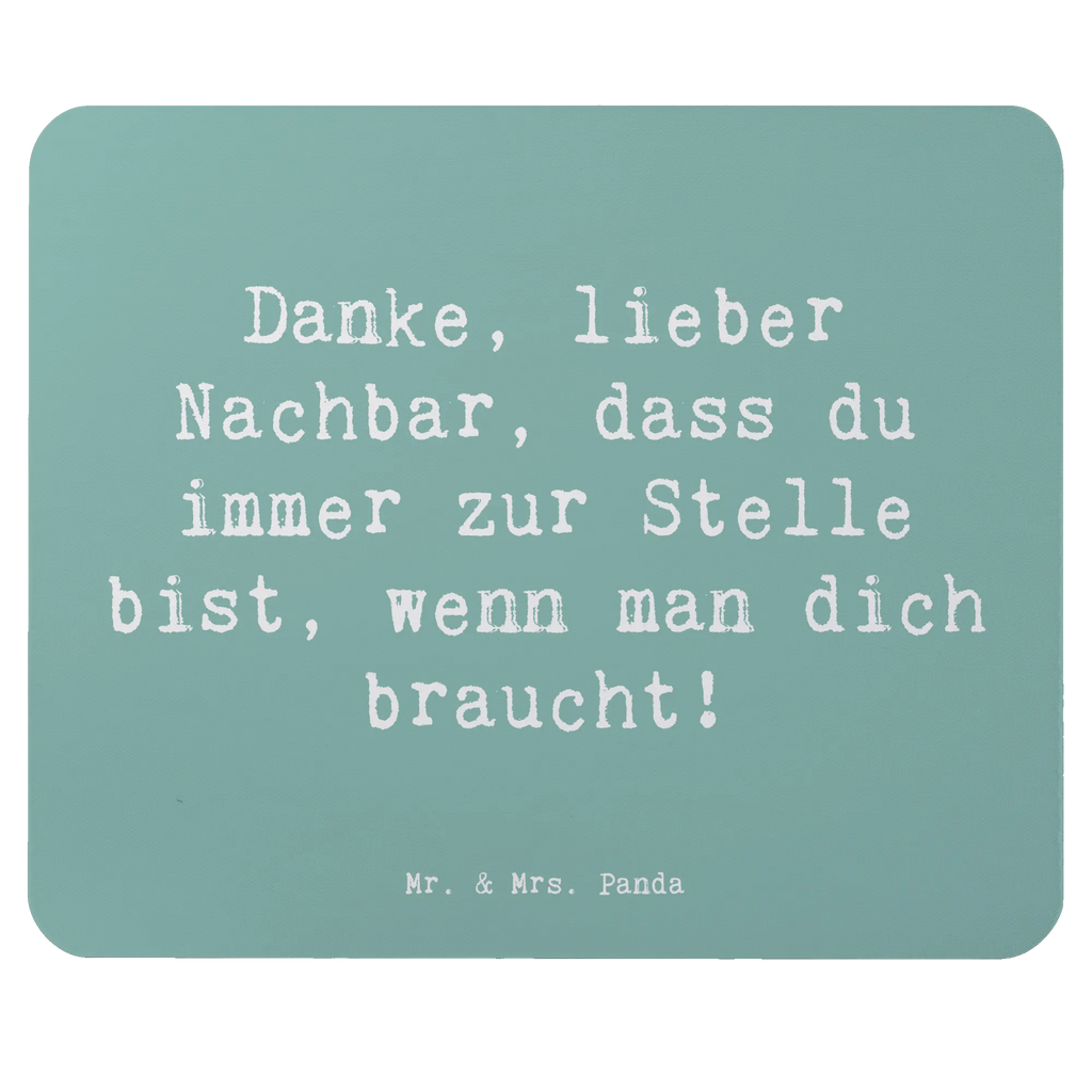 Mauspad Spruch Danke Nachbar Mousepad, Computer zubehör, Büroausstattung, PC Zubehör, Arbeitszimmer, Mauspad, Einzigartiges Mauspad, Designer Mauspad, Mausunterlage, Mauspad Büro