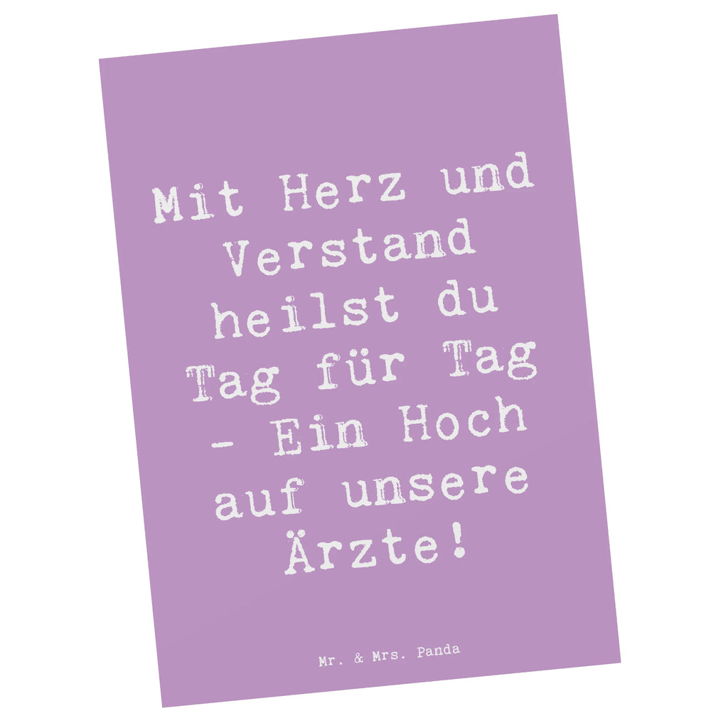 Postkarte Spruch Arzt Herz Verstand Postkarte, Karte, Geschenkkarte, Grußkarte, Einladung, Ansichtskarte, Geburtstagskarte, Einladungskarte, Dankeskarte, Ansichtskarten, Einladung Geburtstag, Einladungskarten Geburtstag