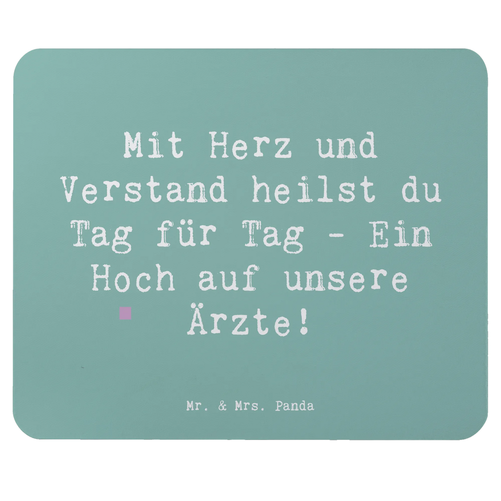 Mauspad Spruch Arzt Herz Verstand Mousepad, Computer zubehör, Büroausstattung, PC Zubehör, Arbeitszimmer, Mauspad, Einzigartiges Mauspad, Designer Mauspad, Mausunterlage, Mauspad Büro