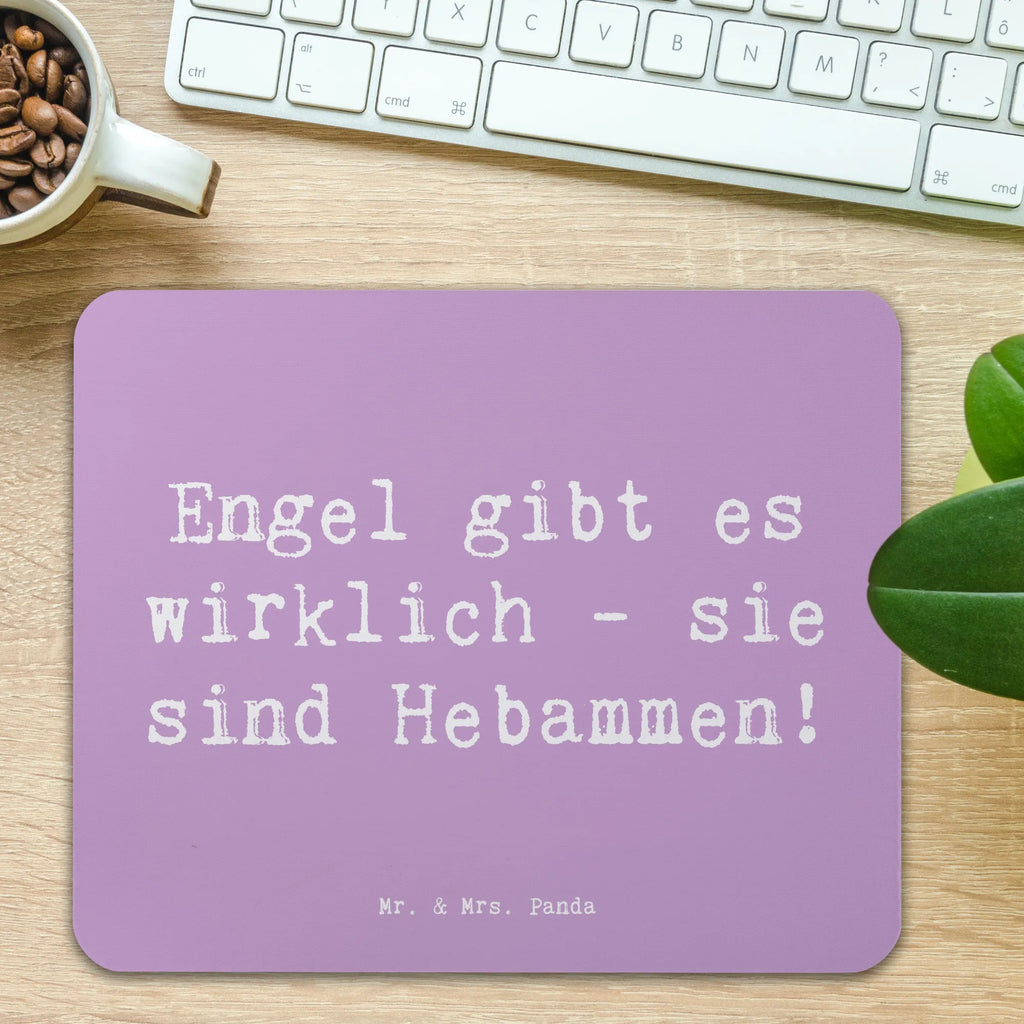 Mauspad Engel gibt es wirklich - sie sind Hebammen! Mousepad, Computer zubehör, Büroausstattung, PC Zubehör, Arbeitszimmer, Mauspad, Einzigartiges Mauspad, Designer Mauspad, Mausunterlage, Mauspad Büro