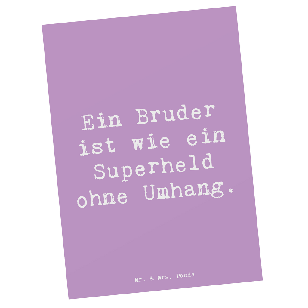 Postkarte Spruch Bruder Superheld Postkarte, Karte, Geschenkkarte, Grußkarte, Einladung, Ansichtskarte, Geburtstagskarte, Einladungskarte, Dankeskarte, Ansichtskarten, Einladung Geburtstag, Einladungskarten Geburtstag