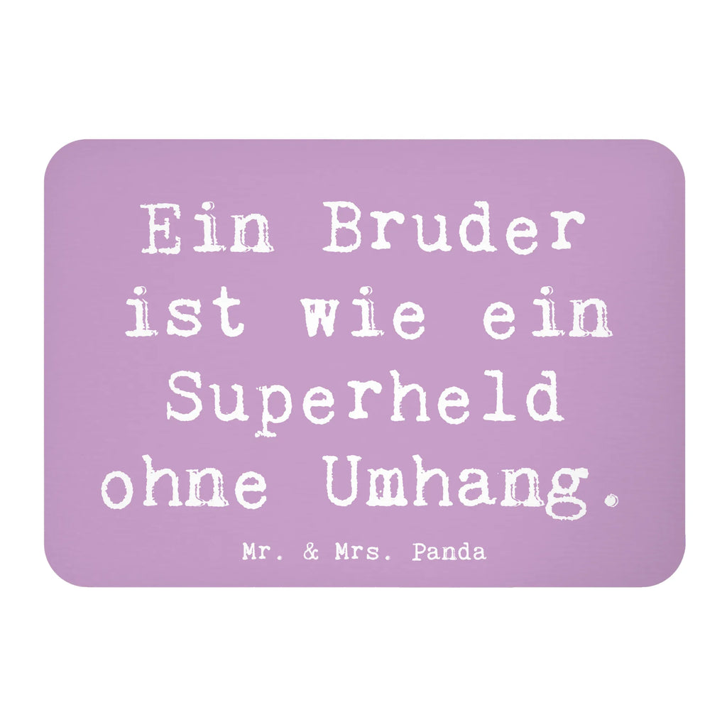 Magnet Ein Bruder ist wie ein Superheld ohne Umhang. Kühlschrankmagnet, Pinnwandmagnet, Souvenir Magnet, Motivmagnete, Dekomagnet, Whiteboard Magnet, Notiz Magnet, Kühlschrank Dekoration