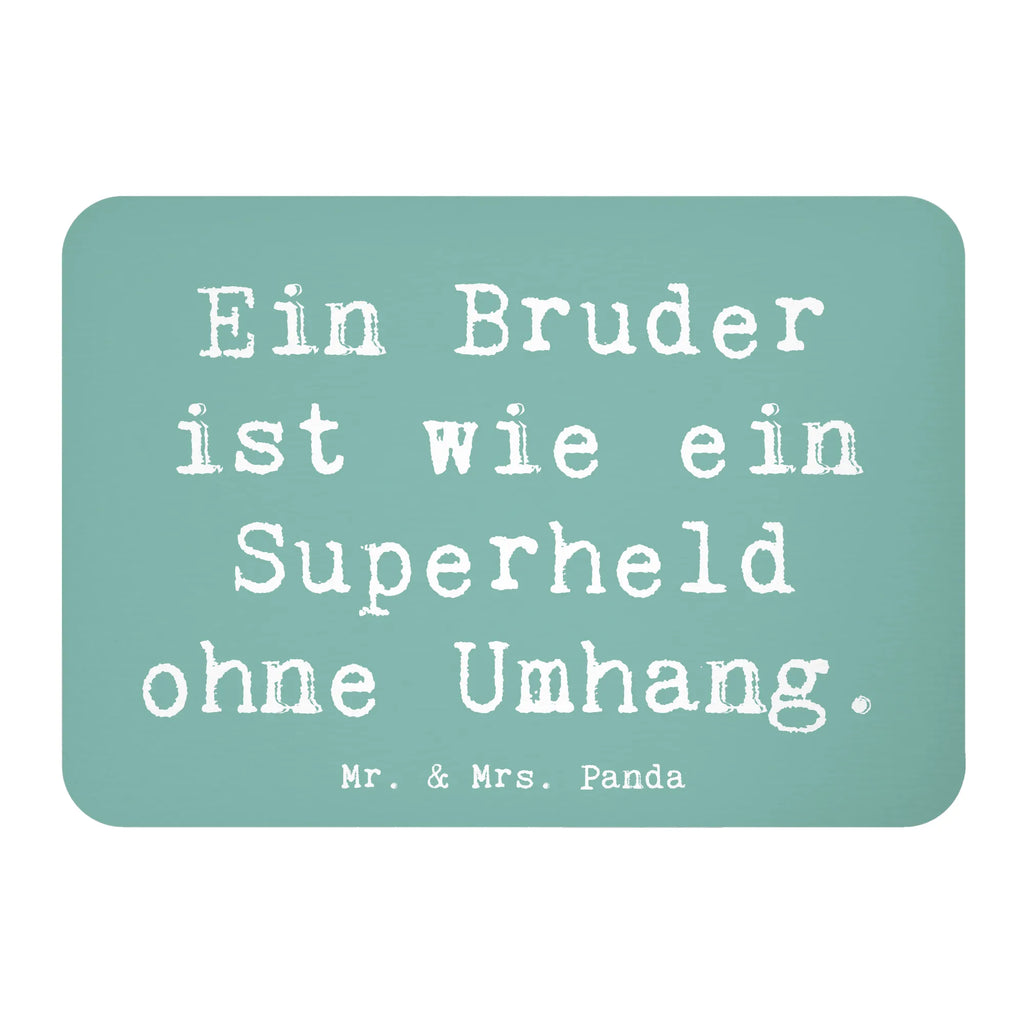 Magnet Ein Bruder ist wie ein Superheld ohne Umhang. Kühlschrankmagnet, Pinnwandmagnet, Souvenir Magnet, Motivmagnete, Dekomagnet, Whiteboard Magnet, Notiz Magnet, Kühlschrank Dekoration