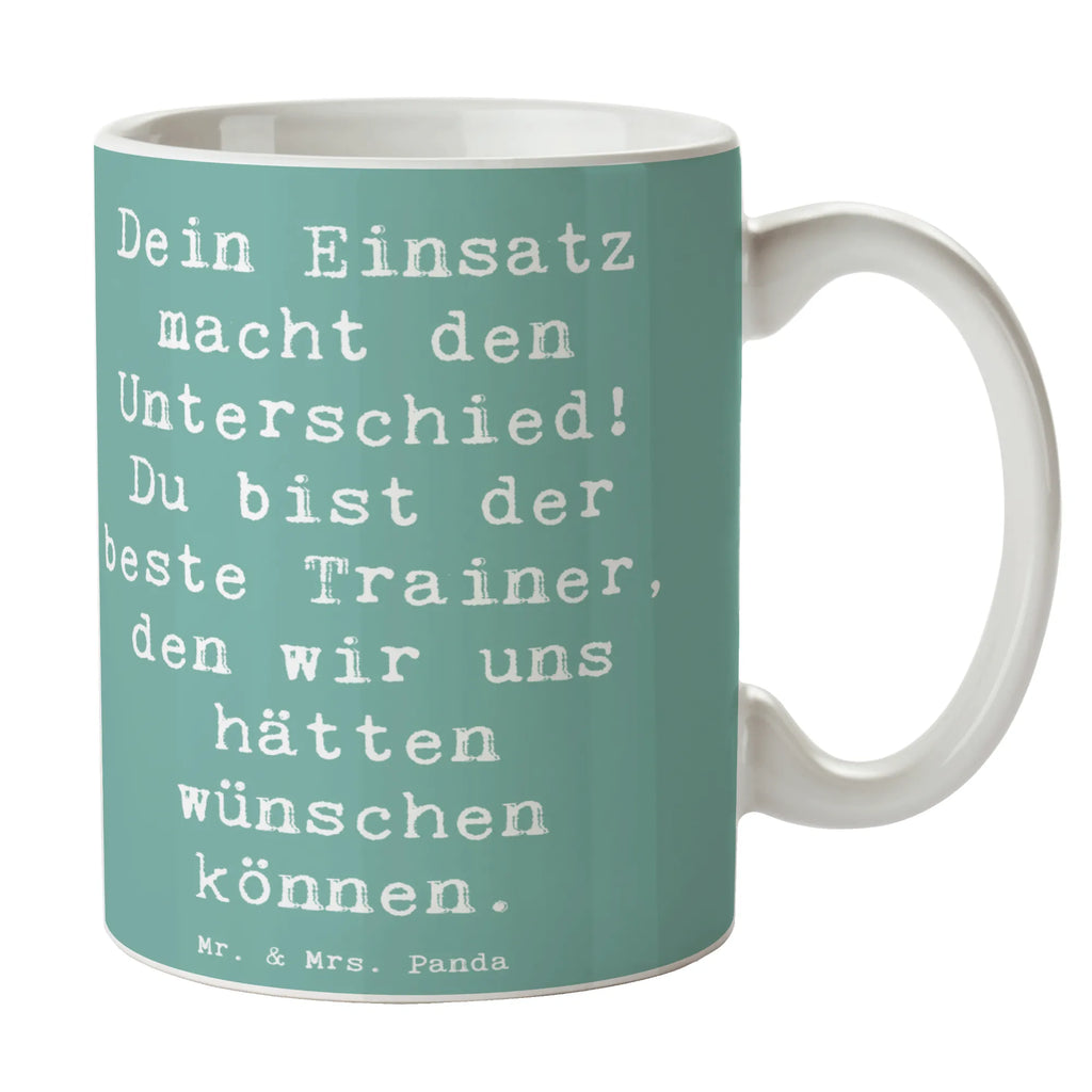 Tasse Spruch Trainer Unterschied Tasse, Kaffeetasse, Teetasse, Becher, Kaffeebecher, Teebecher, Keramiktasse, Porzellantasse, Büro Tasse, Geschenk Tasse, Tasse Sprüche, Tasse Motive, Kaffeetassen, Tasse bedrucken, Designer Tasse, Cappuccino Tassen, Schöne Teetassen