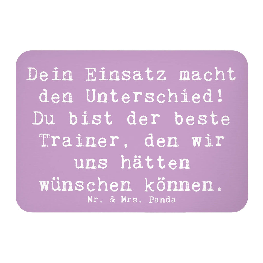 Magnet Dein Einsatz macht den Unterschied! Du bist der beste Trainer, den wir uns hätten wünschen können. Kühlschrankmagnet, Pinnwandmagnet, Souvenir Magnet, Motivmagnete, Dekomagnet, Whiteboard Magnet, Notiz Magnet, Kühlschrank Dekoration