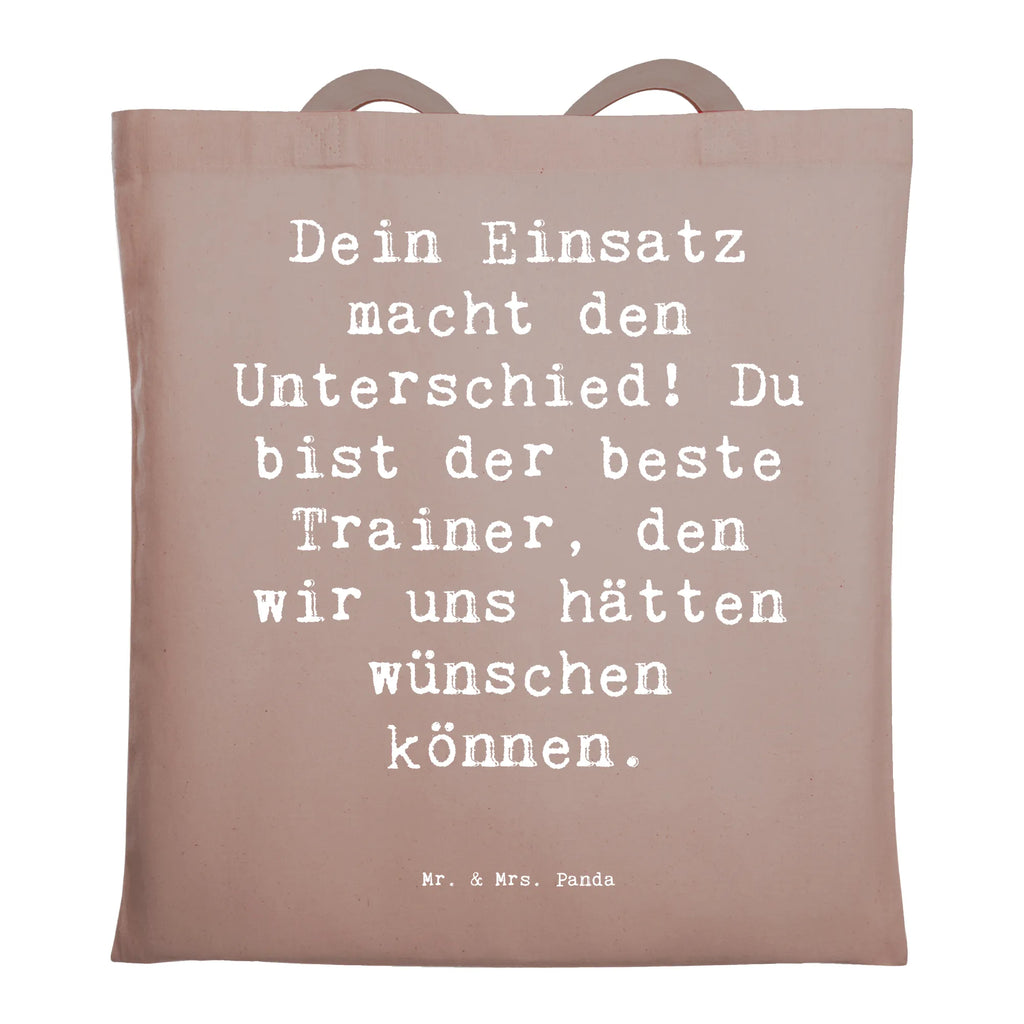 Tragetasche Dein Einsatz macht den Unterschied! Du bist der beste Trainer, den wir uns hätten wünschen können. Beuteltasche, Beutel, Einkaufstasche, Jutebeutel, Stoffbeutel, Tasche, Shopper, Umhängetasche, Strandtasche, Schultertasche, Stofftasche, Tragetasche, Badetasche, Jutetasche, Einkaufstüte, Laptoptasche